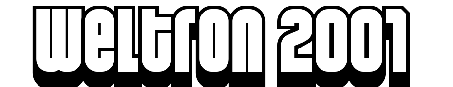 Weltron 2001 Font Download Free