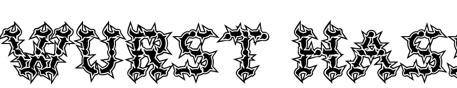 Wurst Hassen Font Download Free