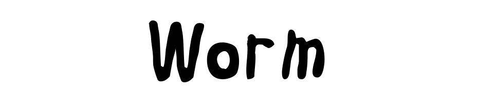 Worm Font Download Free