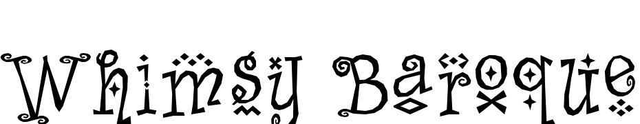 Whimsy Baroque ICG Font Download Free