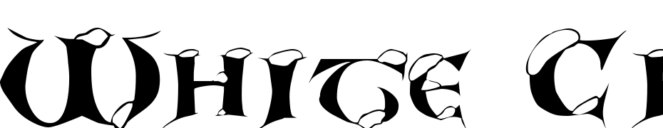 White Christmas Font Download Free