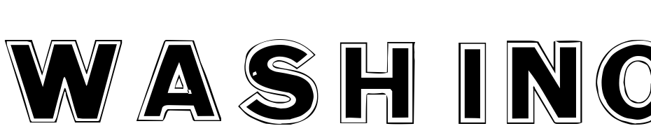 Washing Machine Closer Yazı tipi ücretsiz indir