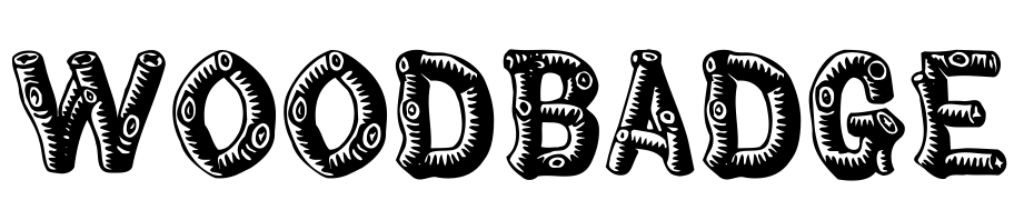 Woodbadge Font Download Free