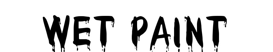 Wet Paint Font Download Free