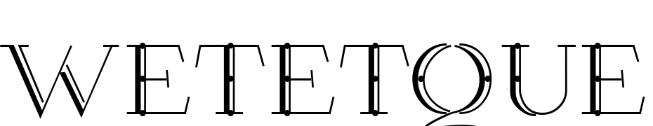 Wetetque Bold Font Download Free