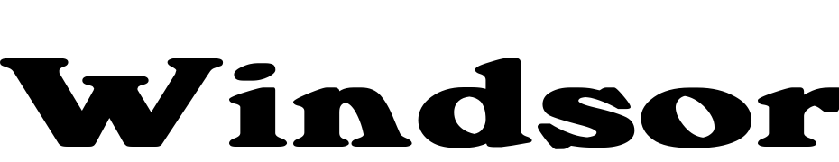 Windsor Demi.fog Ex Bold Font Download Free