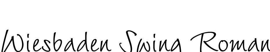 Wiesbaden Swing Roman Font Download Free