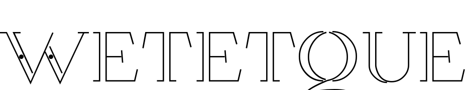 Wetetque Plain Font Download Free