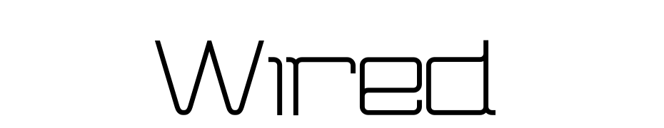 Wired Font Download Free