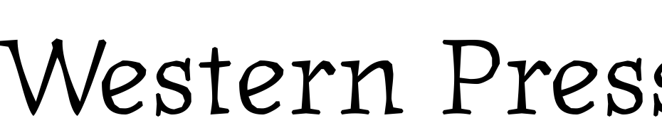 Western Press SSK Font Download Free