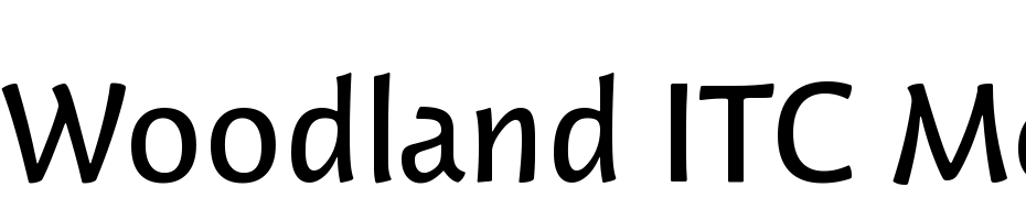 Woodland ITC Medium Font Download Free