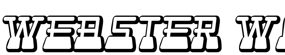 Webster World Font Download Free