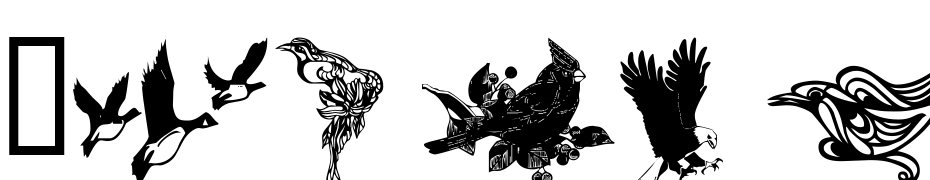 Wmbirds1 Font Download Free