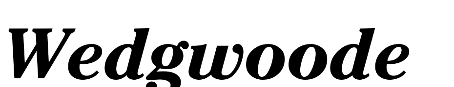 Wedgwooden Bo I Font Download Free