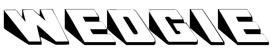 Wedgie Medium Font Download Free