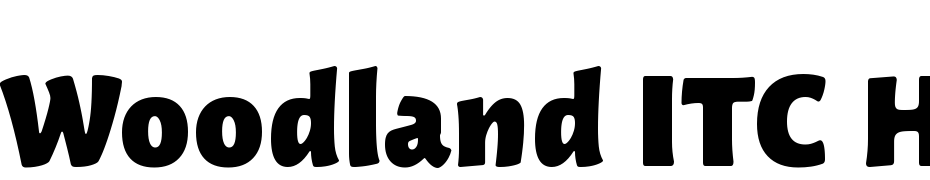 Woodland ITC Heavy Font Download Free