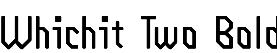 Whichit Two Bold Font Download Free