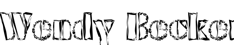 Wendy Becker Open Random Bold Font Download Free