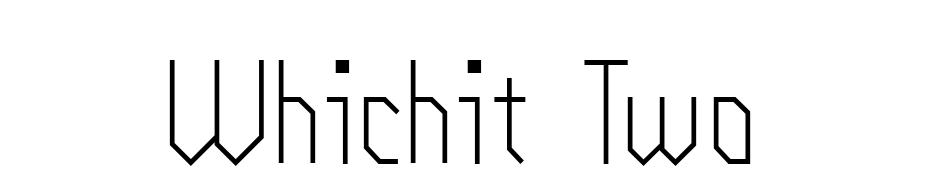 Whichit Two Font Download Free