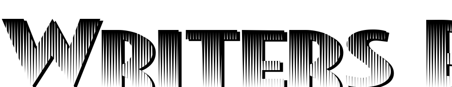 Writers Block Font Download Free