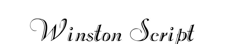 Winston Script Font Download Free