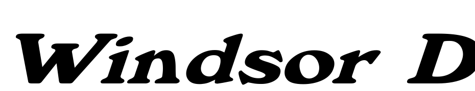 Windsor Demi.fog Wd Italic Font Download Free