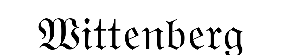 Wittenberg Font Download Free