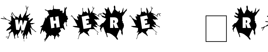 Where Cracks Appear Font Download Free