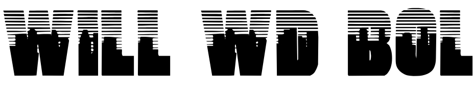 Will Wd Bold Font Download Free