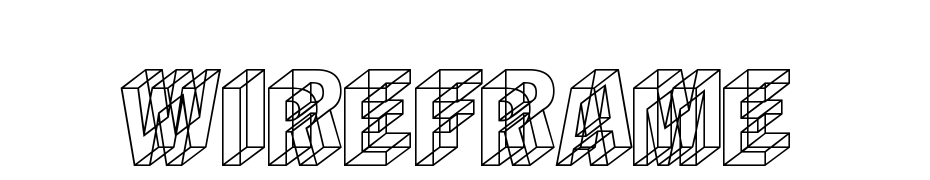 Wireframe Font Download Free