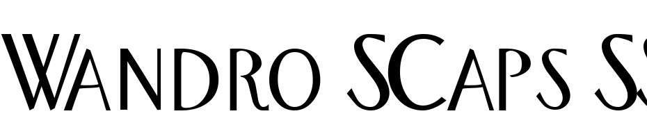 Wandro SCaps SSK Font Download Free