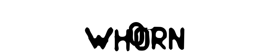 Whorn Font Download Free