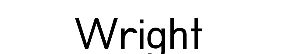 Wright Font Download Free