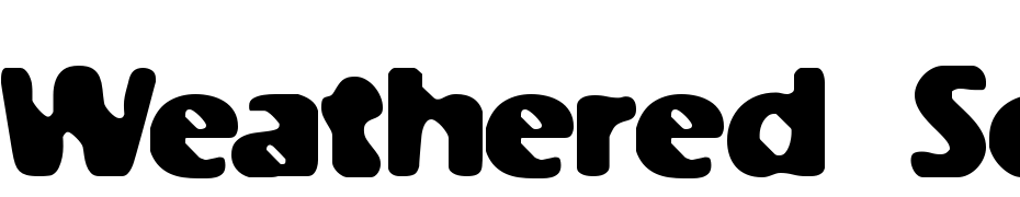 Weathered Solid BRK Font Download Free