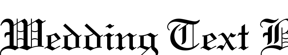 Wedding Text BT Font Download Free