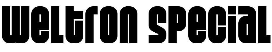 Weltron Special Power Font Download Free