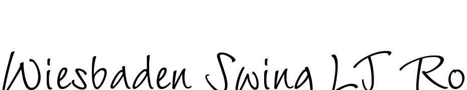 Wiesbaden Swing LT Roman Font Download Free