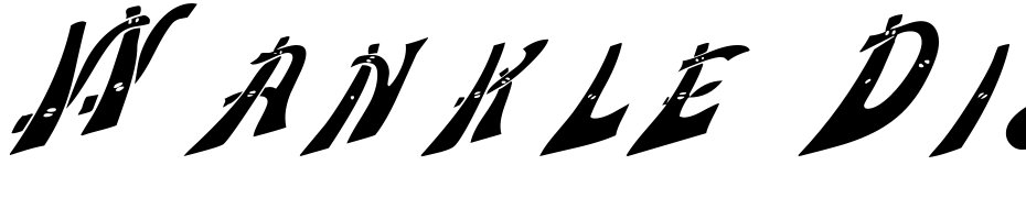 Wankle Display Caps Font Download Free