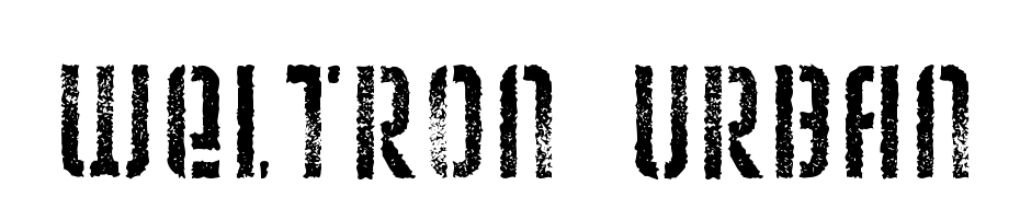 Weltron Urban Font Download Free