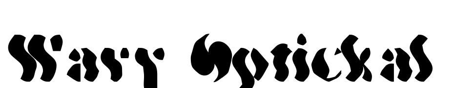 Wavy Optickal Font Download Free