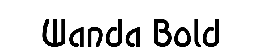 Wanda Bold Font Download Free