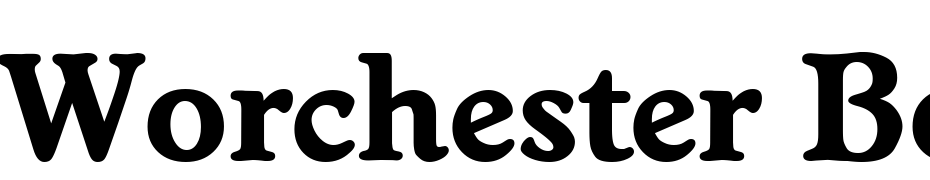 Worchester Bold Font Download Free