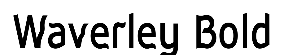 Waverley Bold Font Download Free