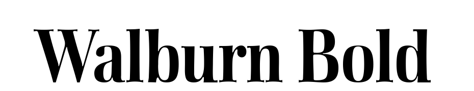 Walburn Bold Font Download Free