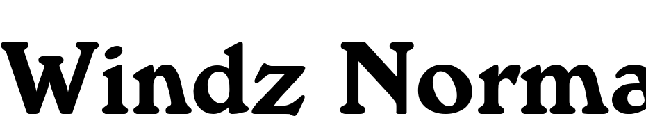 Windz Normal Font Download Free