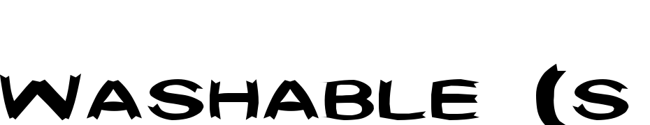 Washable (s RB) Polices Telecharger