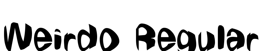 Weirdo Regular Font Download Free
