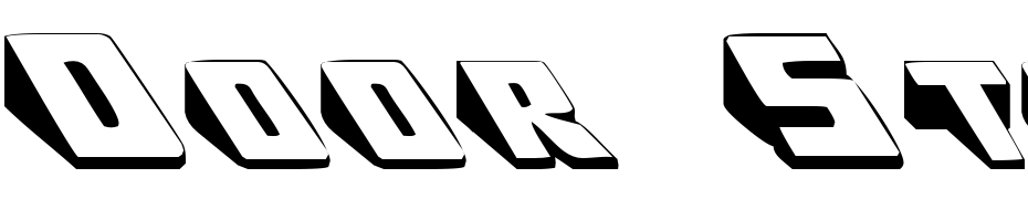 Door Stop SCaps SSK Schrift Herunterladen Kostenlos