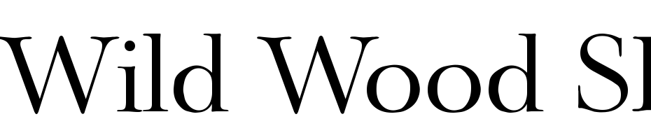 Wild Wood SF Font Download Free