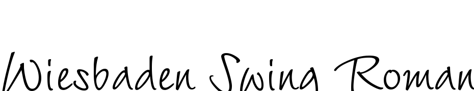 Wiesbaden Swing Roman Font Download Free